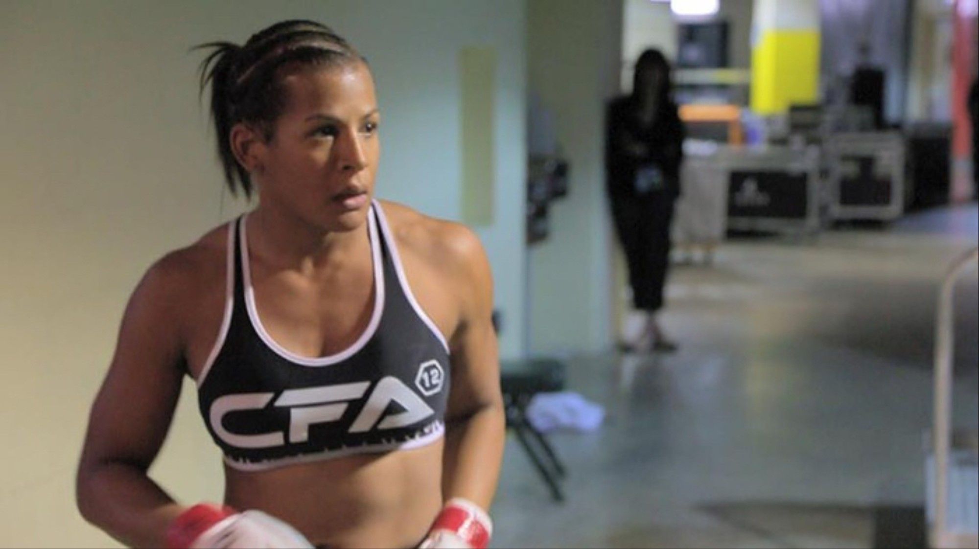 Fallon Fox geared up.