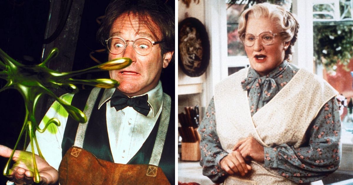 Robin Williams Movies - Flubber - Mrs Doubtfire