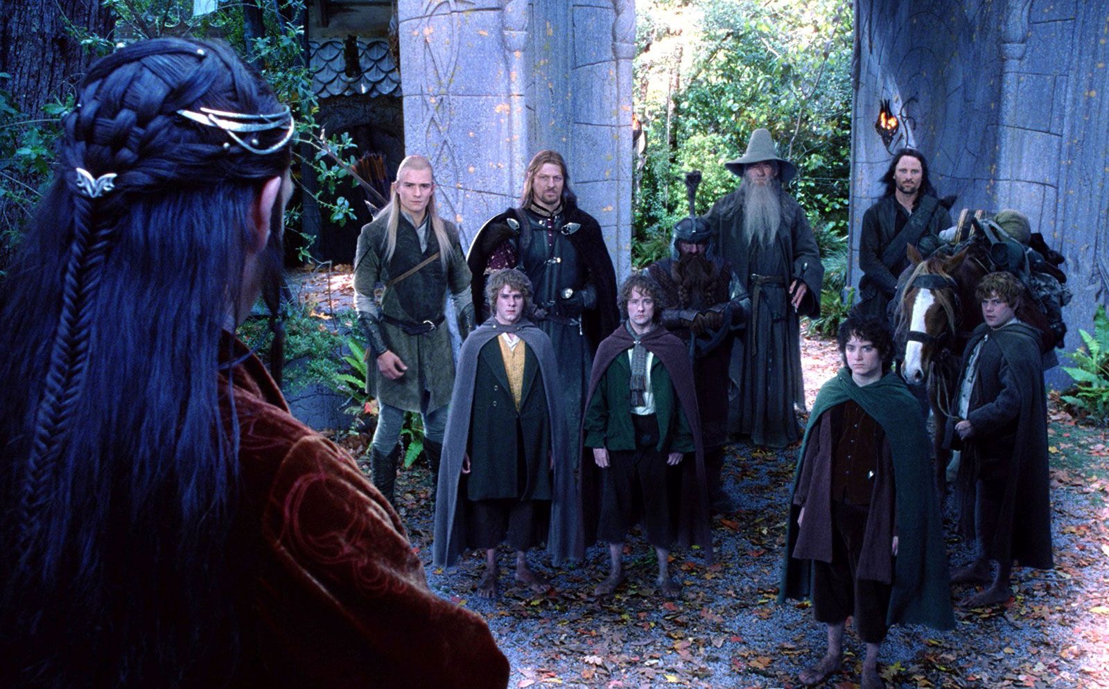 The Fellowship leaves Rivendell