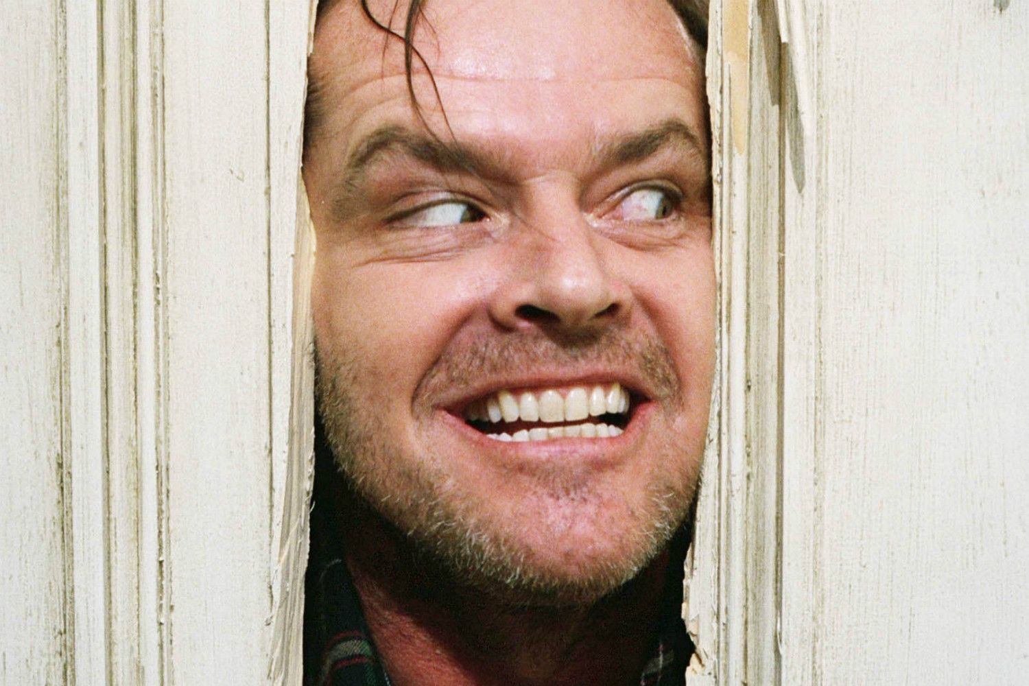 The Shining &quot;Here's Johnny&quot; scene