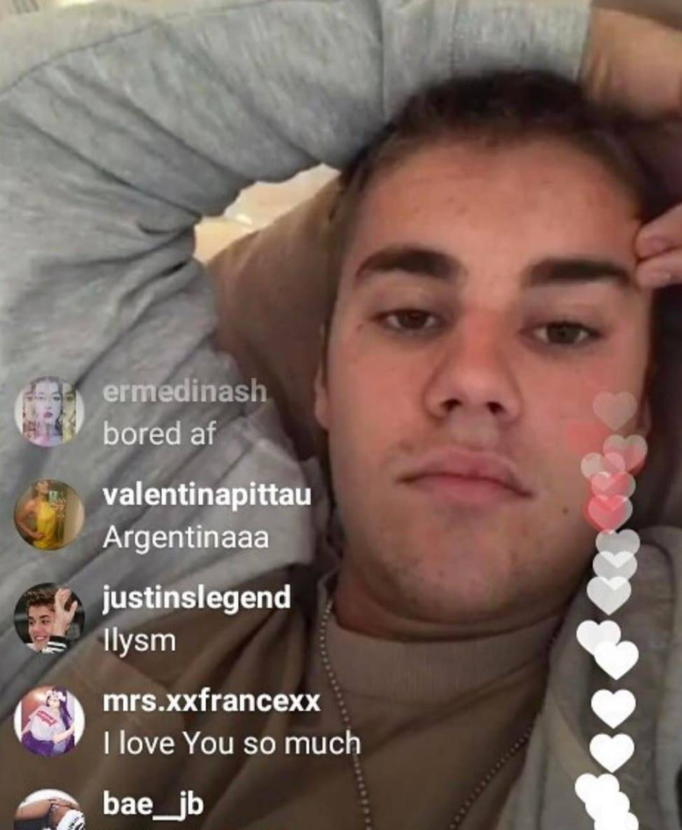 Does justin bieber call his fans?