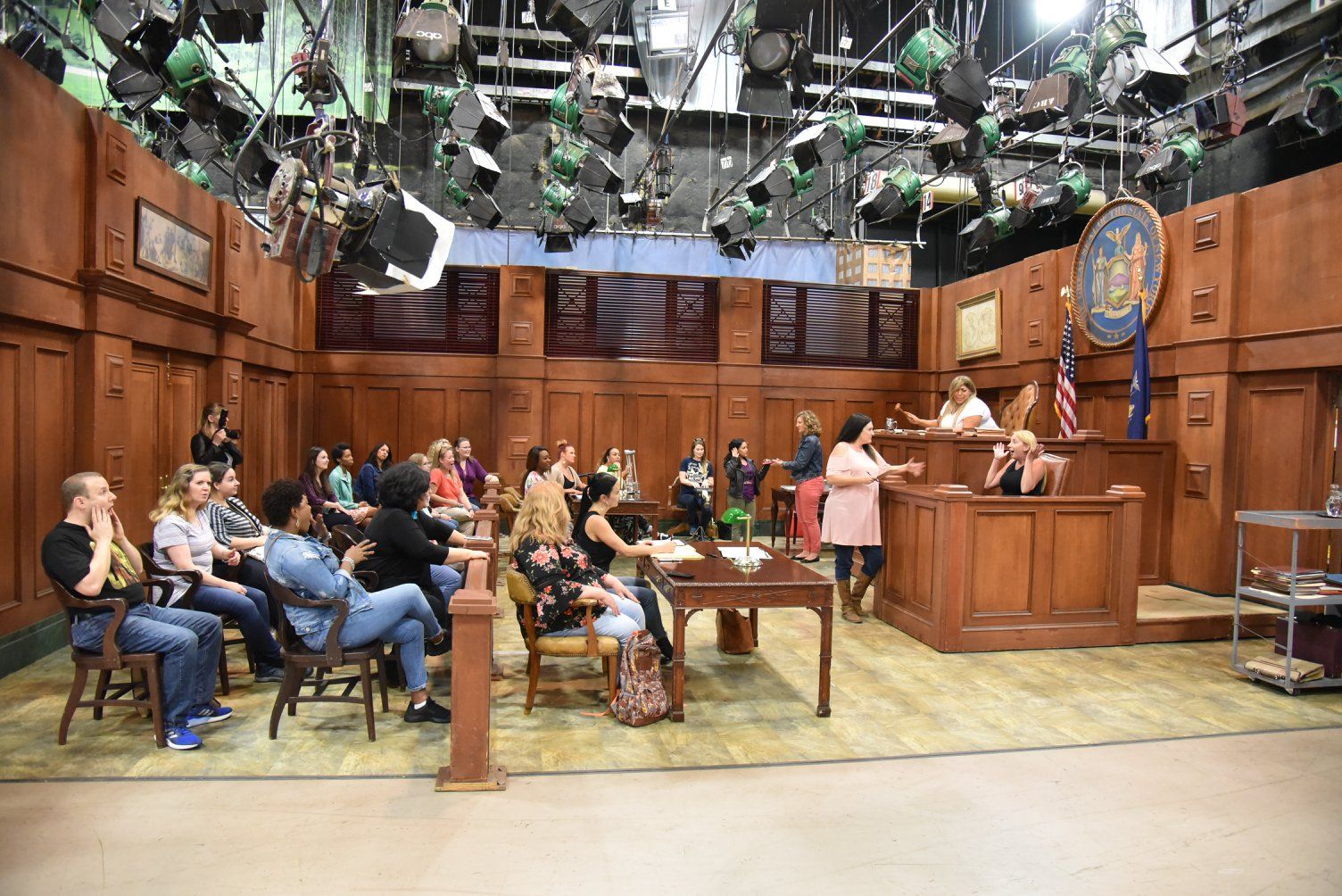 A look at General Hospital's court set 