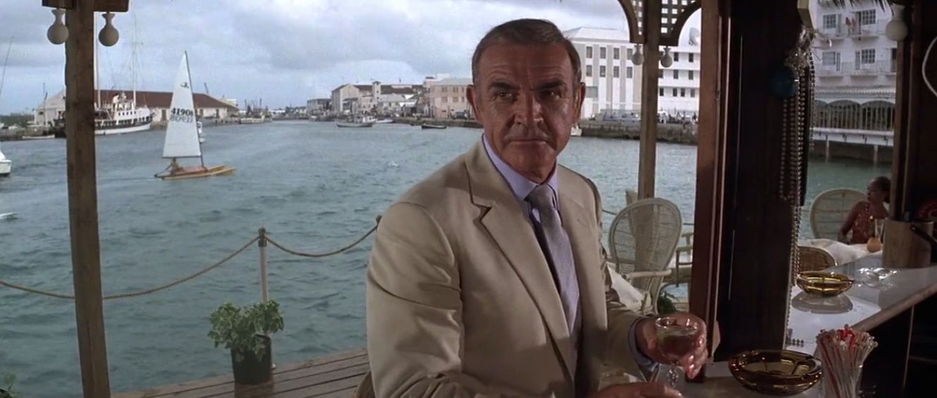 Sean Connery as Bond in Never Say Never Again