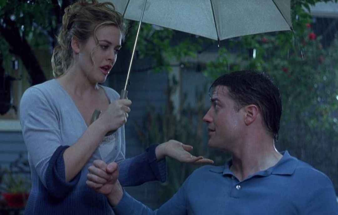 Alicia Silverstone and Brendan Fraser in Blast from the Past