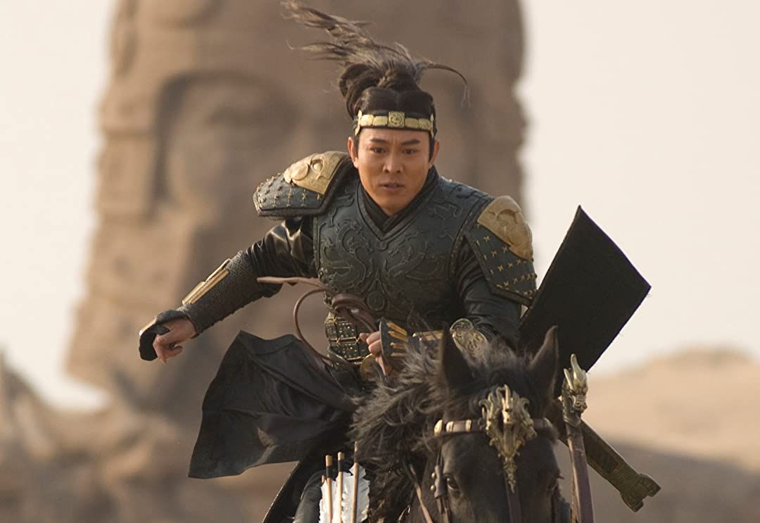 Jet Li As Emperor Han AKA The Dragon Emperor