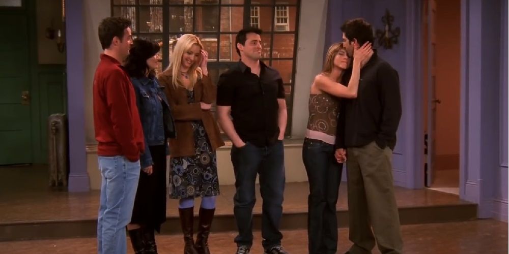 A shot from the Friends series finale
