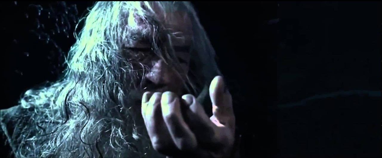 Gandalf escapes Orthanc