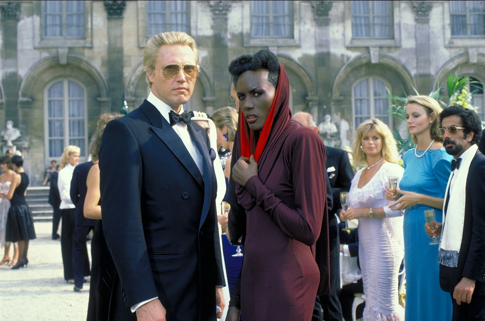 Christopher Walken and Grace as Max and May Day, A View To A Kill