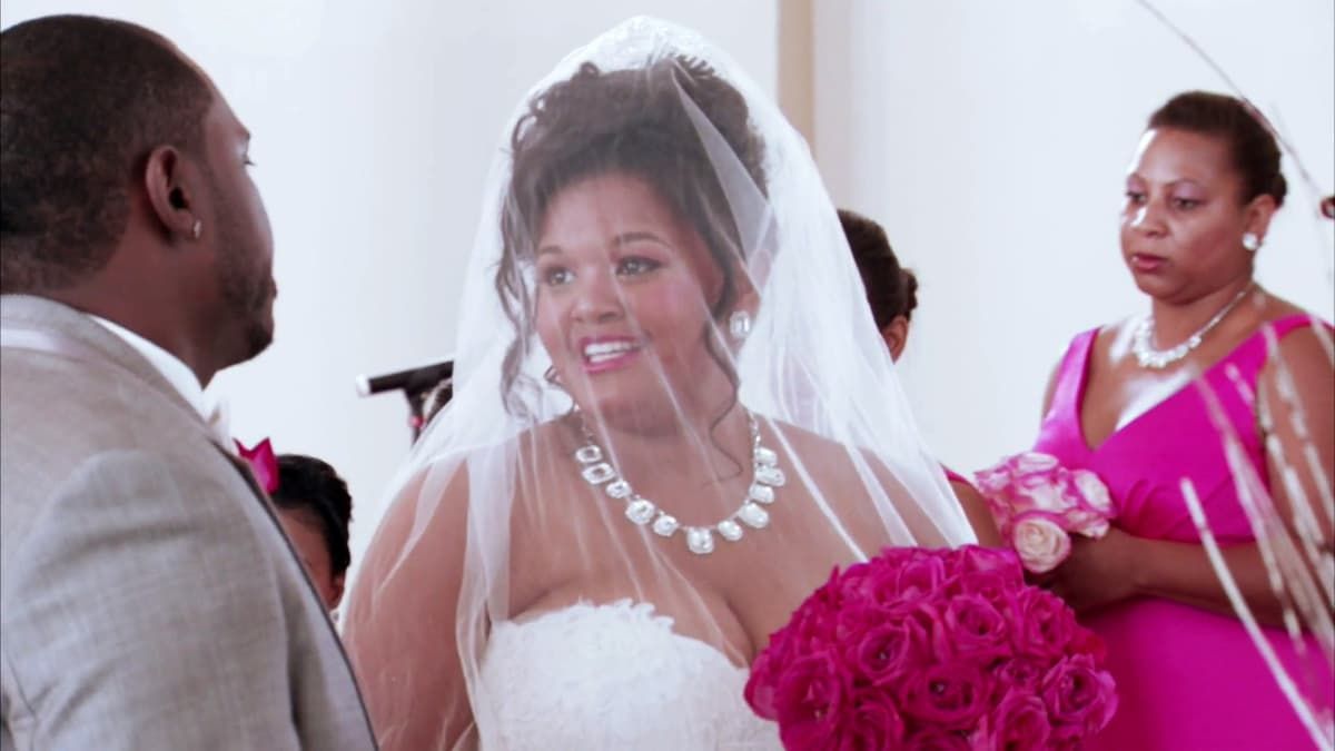 Tiffany of Say Yes To the Dress: The Big Day at the alter