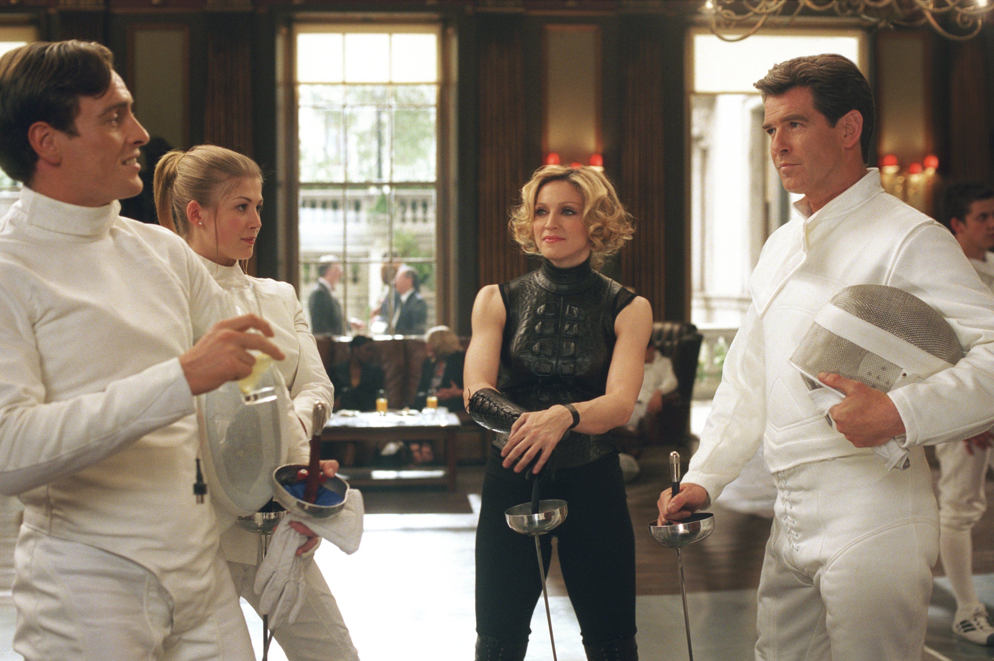 Madonna In Die Another Day Fencing
