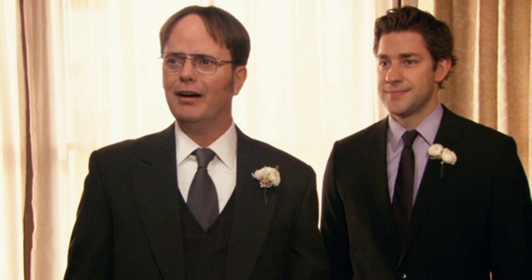 Jim and Dwight Guten Prank best man