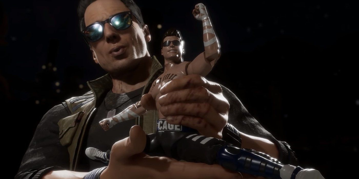 Johnny Cage Playing With Himself