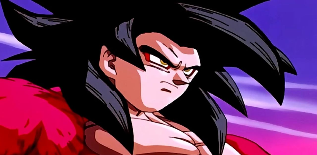 Goku in Super Saiyan 4 form