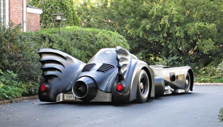 turbina-Powered Batmobile Replica