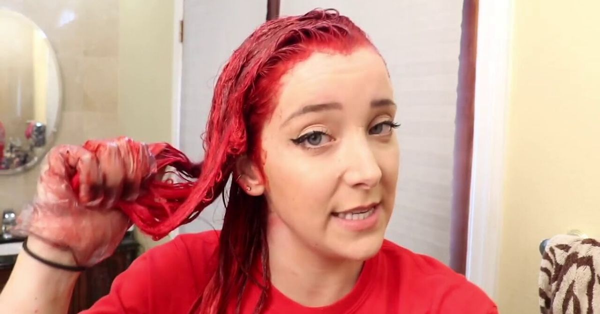 Jenna Marbles red hair color
