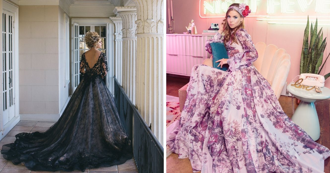 Best Selling Bridal Dresses 2023 Backless V-Neck Court Train Bride Bea –  Mermaid Bridal