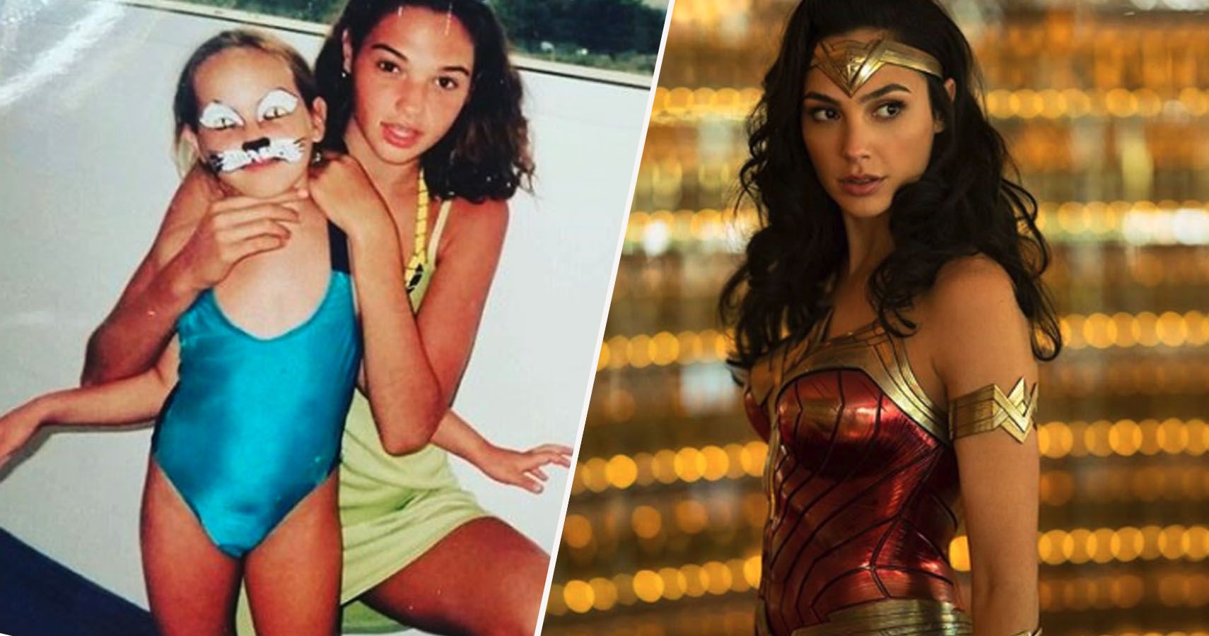 gal gadot before and after becoming wonder woman