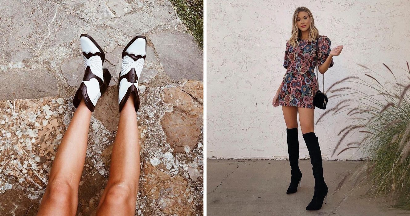 high boots in summer