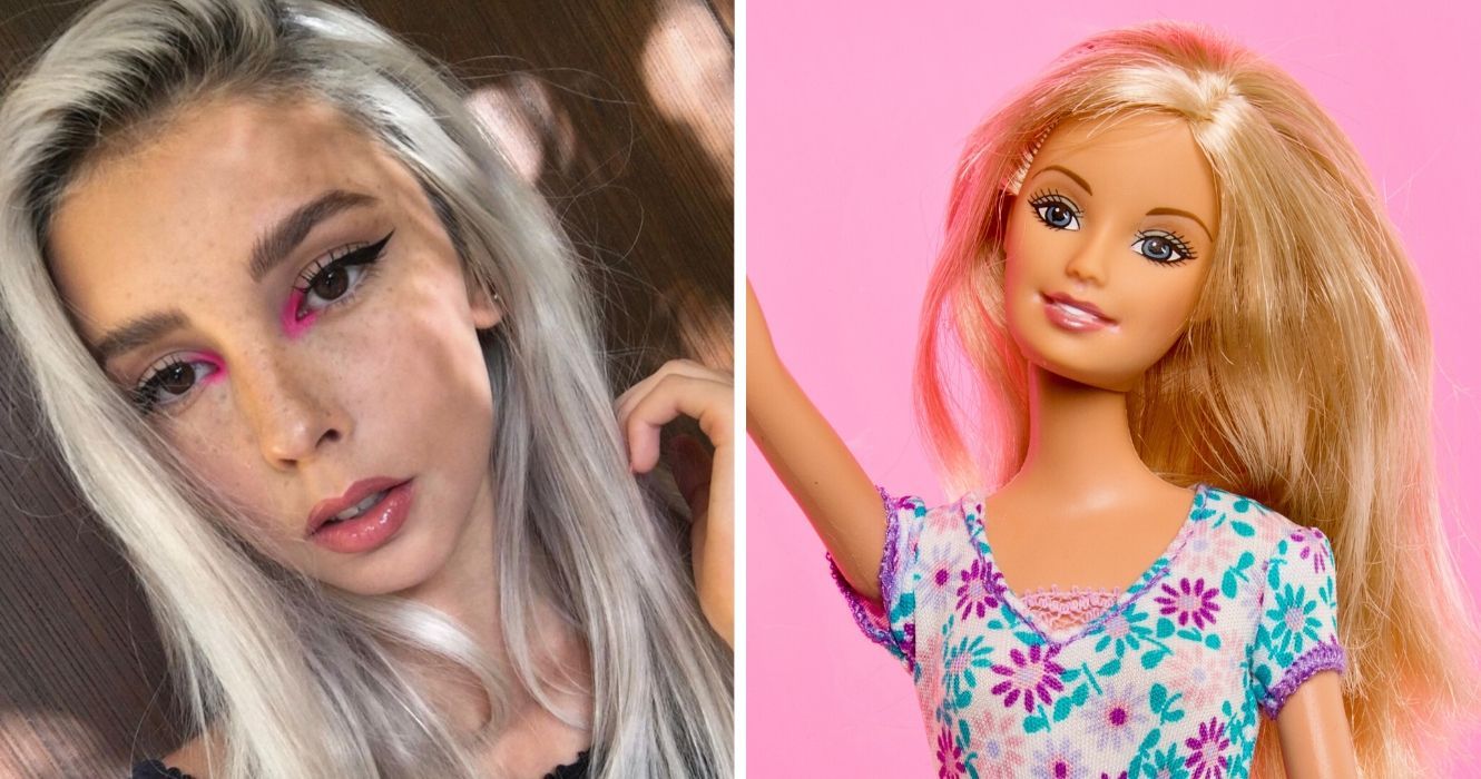 barbie doll eye makeup