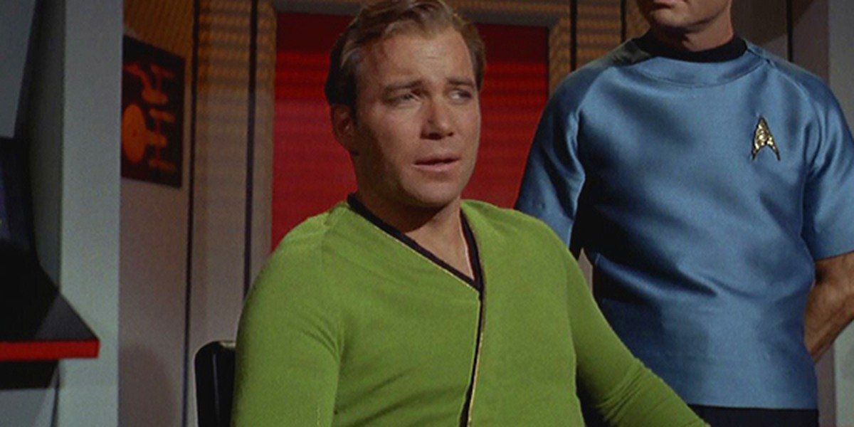 William Shatner in Kirk Uniform