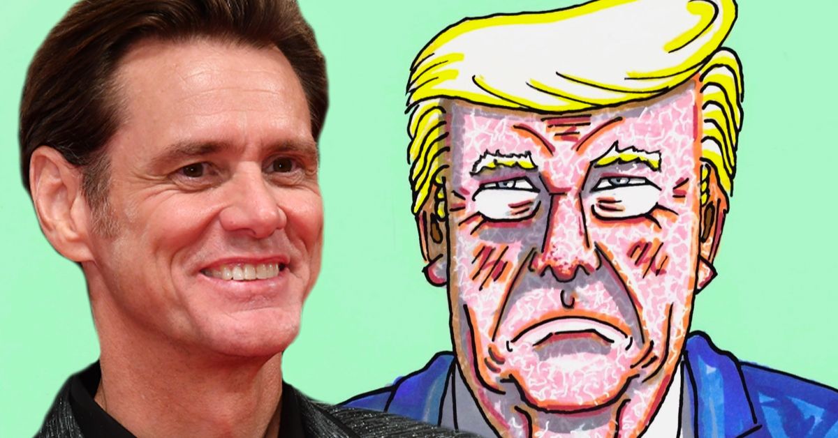 Jim Carrey Roasts Trump With His Newest Painting