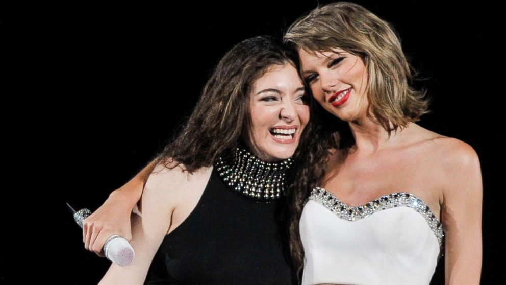 Friends Lorde And Taylor Swift