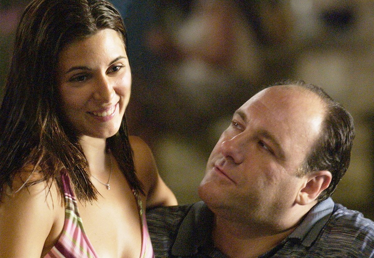 James Gandolfini Jamie-Lynn Sigler The Sopranos