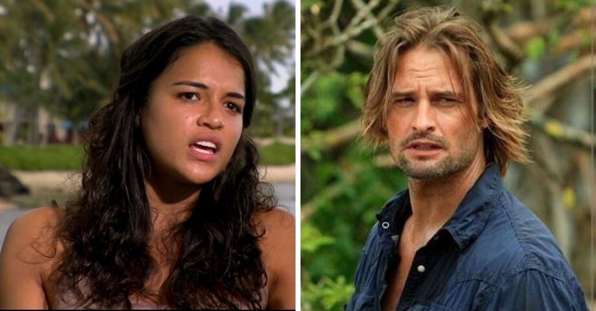 josh holloway and michelle rodriguez from Lost