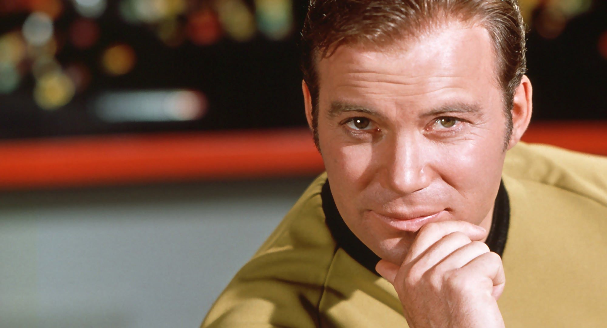 William Shatner as Kirk in Star Trek 