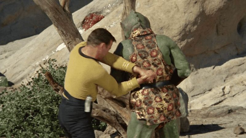 Kirk vs the Gorn on Star Trek 