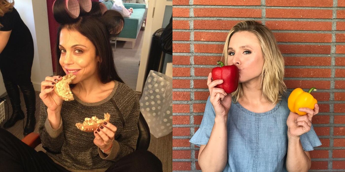 celebrities eating healthy