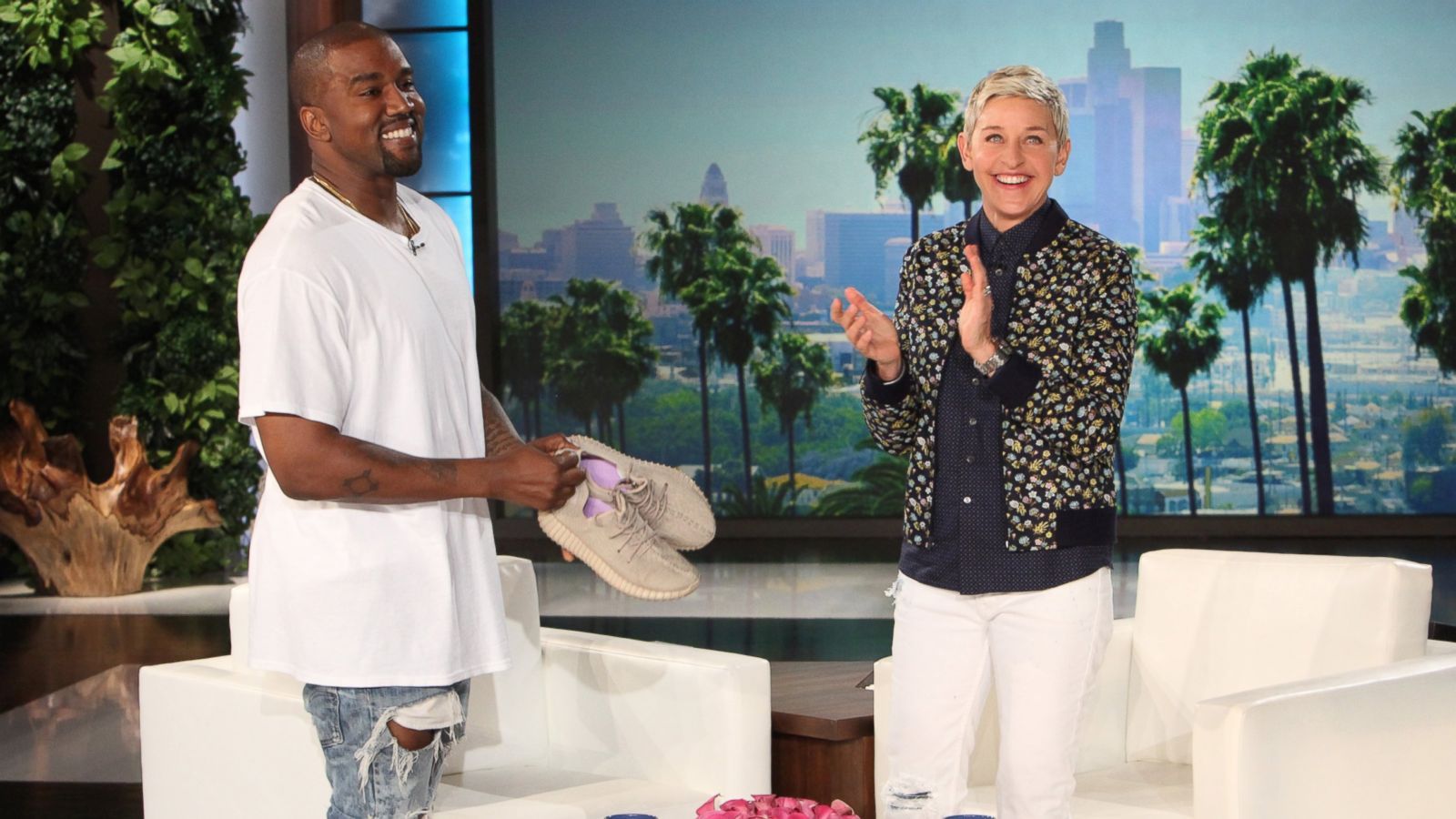 Kanye West On The Ellen DeGeneres Show