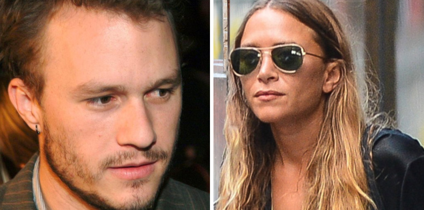 mary-kate olsen and heath ledger side by side