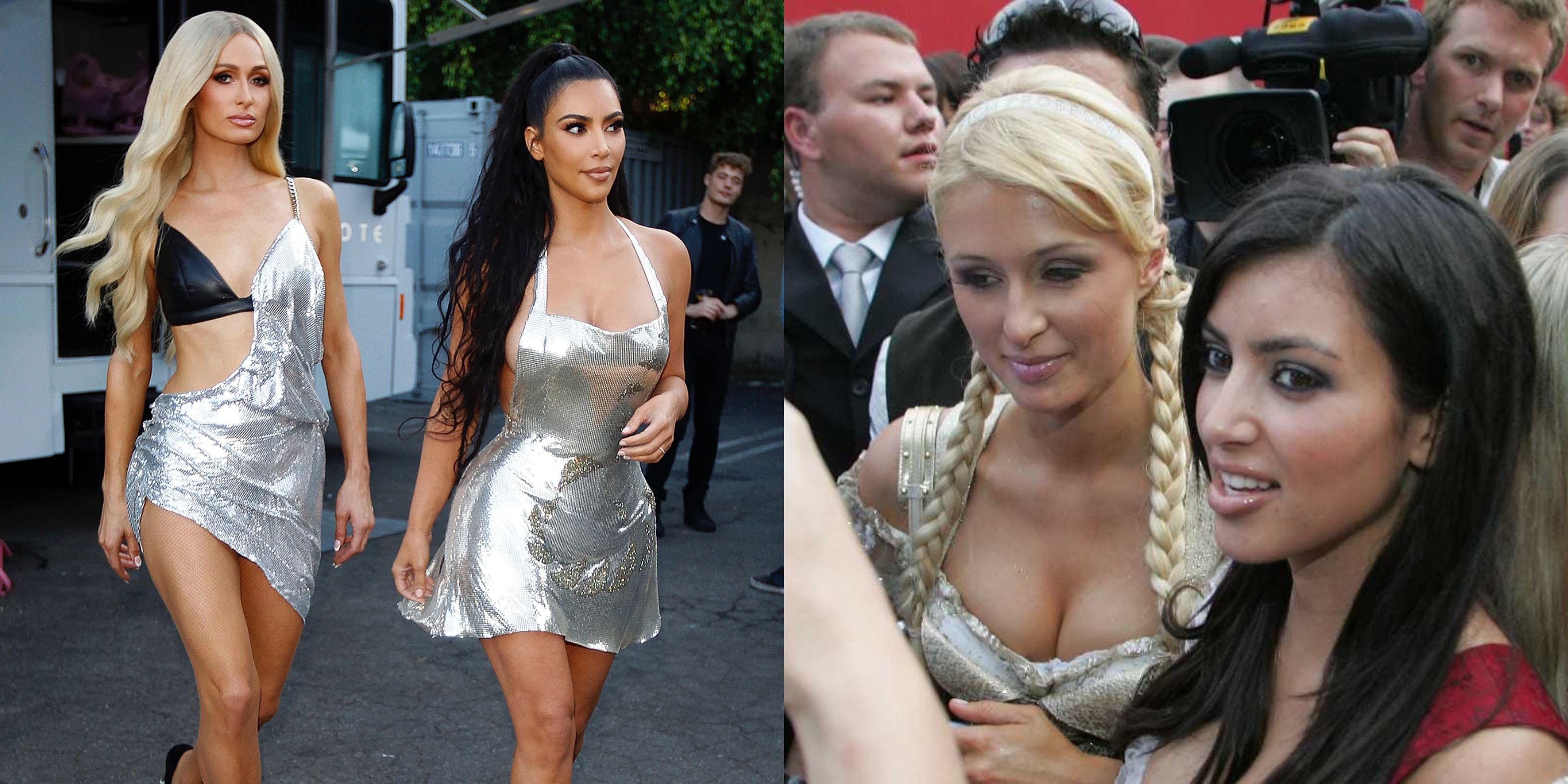 Kim Kardashian and Paris Hilton Almost Dressed as Themselves for