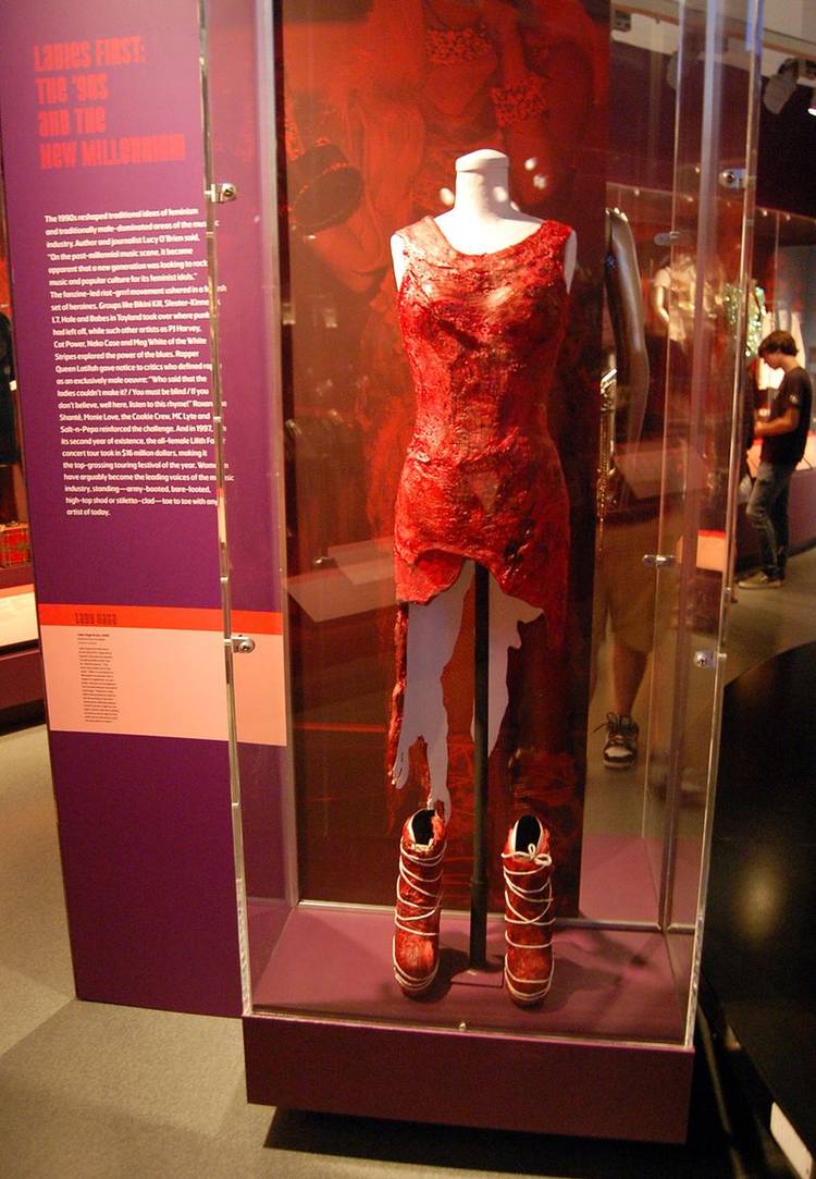 Remember Lady Gaga's 2010 Meat Dress? This Is How Much It's Worth
