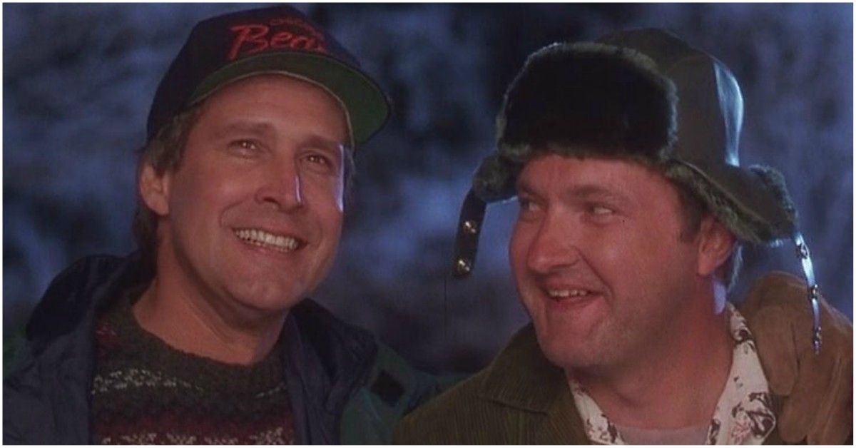 Randy Quaid and Chevy Chase in National Lampoon's Christmas Vacation