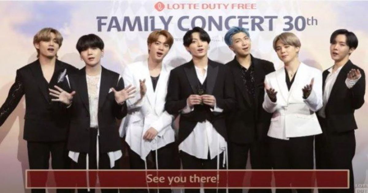 BTS Rocked the Stage at the 30th Lotte Family Concert 2020