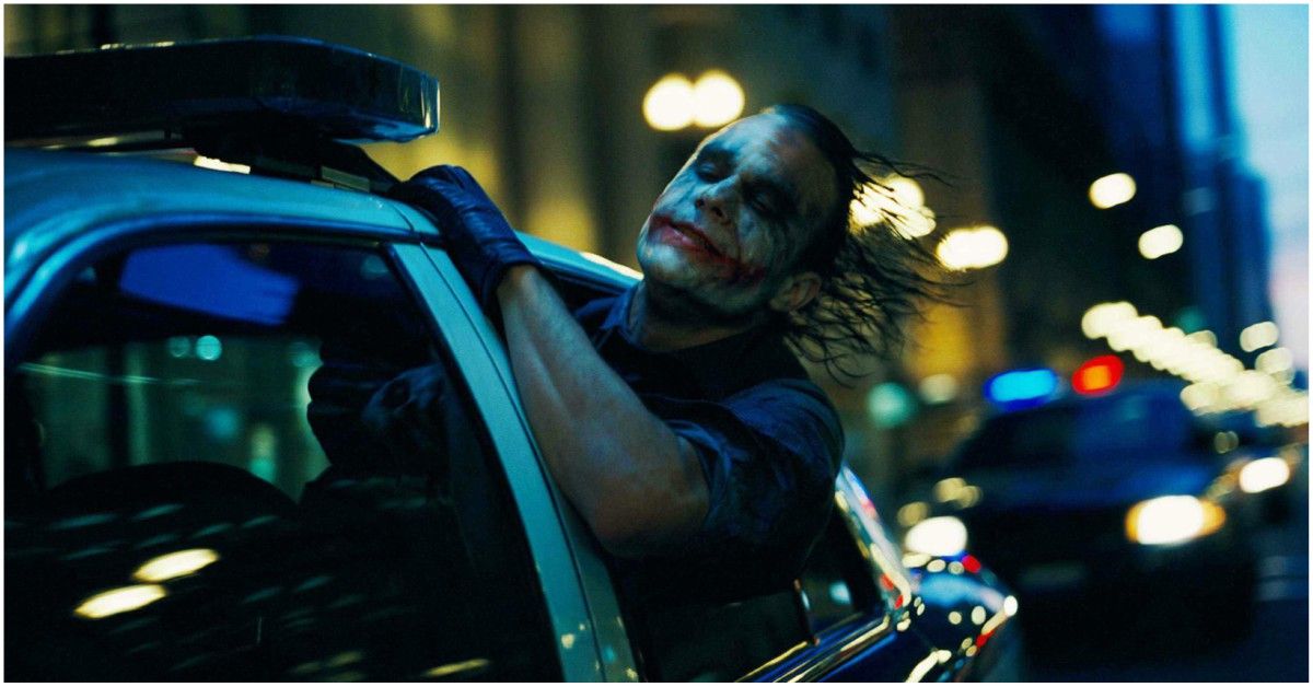 Heath Ledger Joker police car