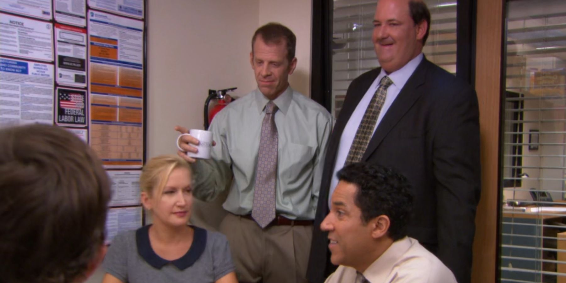 The Office Toby knew Pam's first celebrity crush