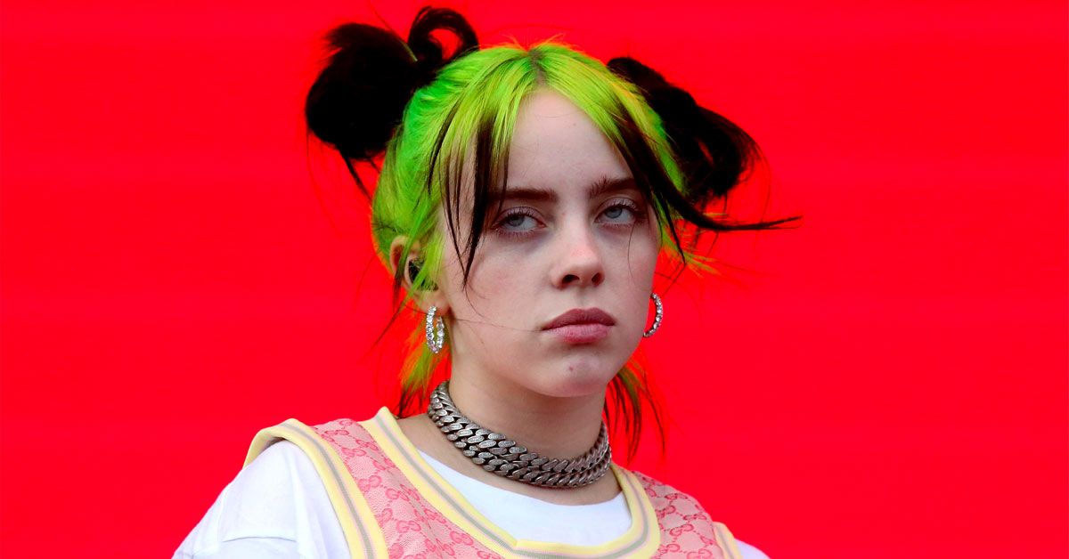 FANS GO NUTS AS BILLIE EILISH TRADES TRACKSUIT FOR TANK TOP IN NEW PHOTO