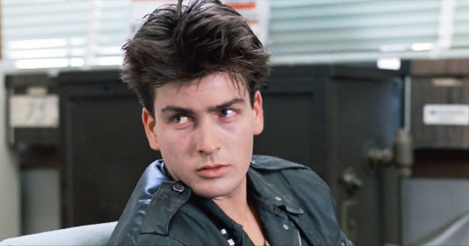 Charlie Sheen acting in 'Ferris Bueller's Day Off'