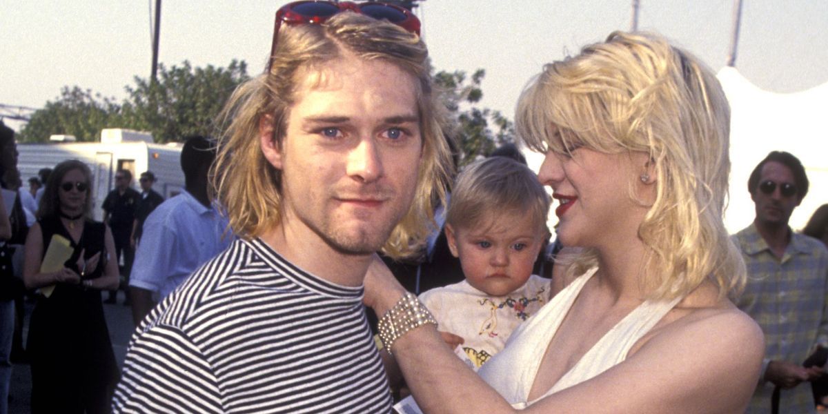 Kurt Cobain, Courtney Love, Frances Bean Cobain