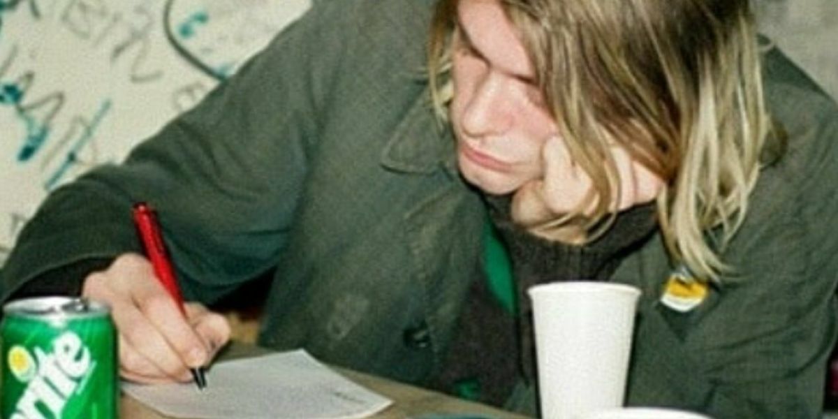 Kurt Cobain, drawing