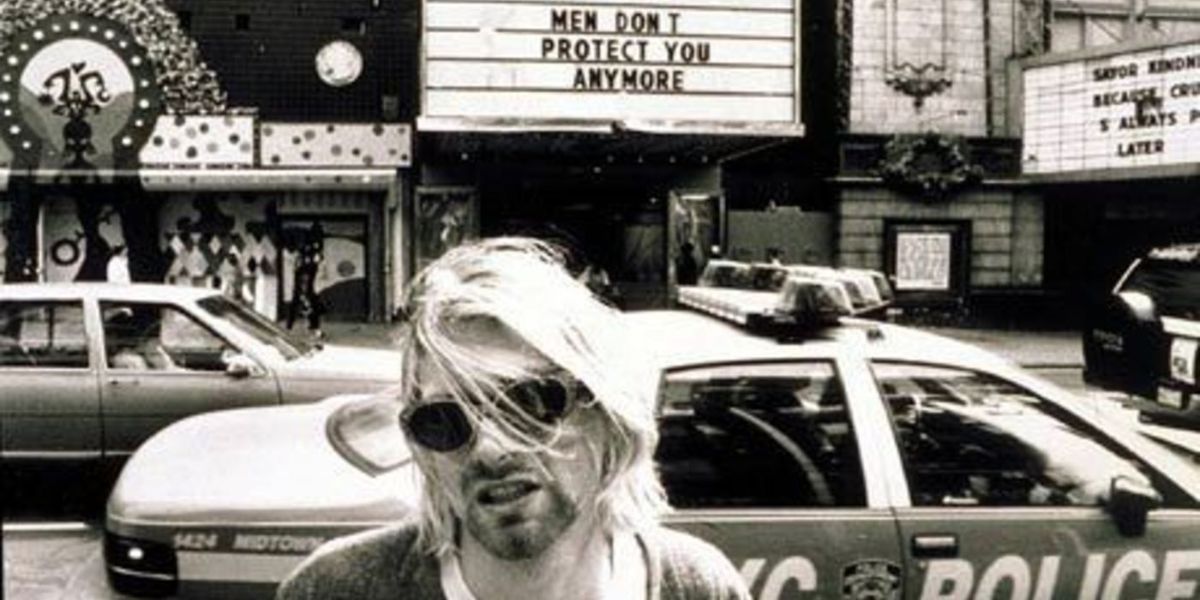 Kurt Cobain, men don't protect you anymore photo