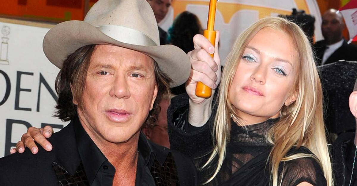 Mickey Rourke Current Girlfriend Who Is Mickey Rourke's Stunning Girlfriend, Anastassija Makarenko?