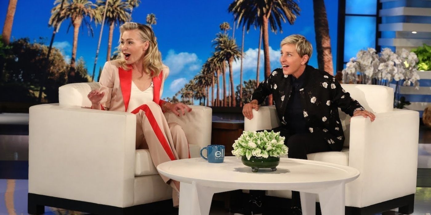 Portia de Rossi and Ellen DeGeneres on The Ellen Show