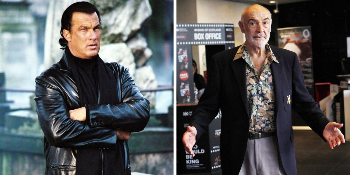 Here's Why Steven Seagal Once Knocked Sean Connery Out