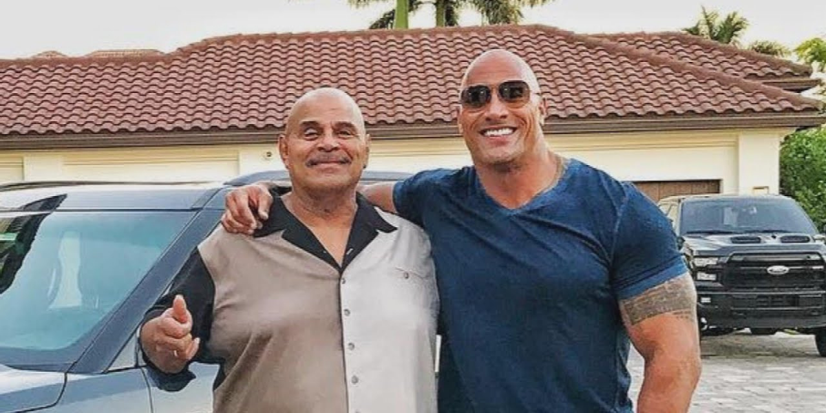 The Rock Shares A Rare Throwback In His Late Dad’s Wrestling Gear