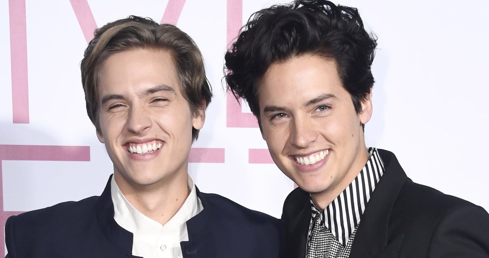 Dylan and Cole Sprouse attending an event