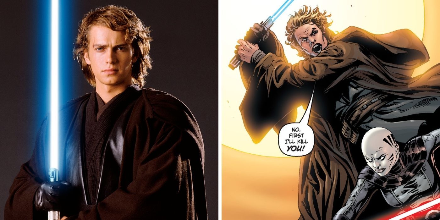 'Star Wars' The Backstory About How Anakin Skywalker Got His Scar